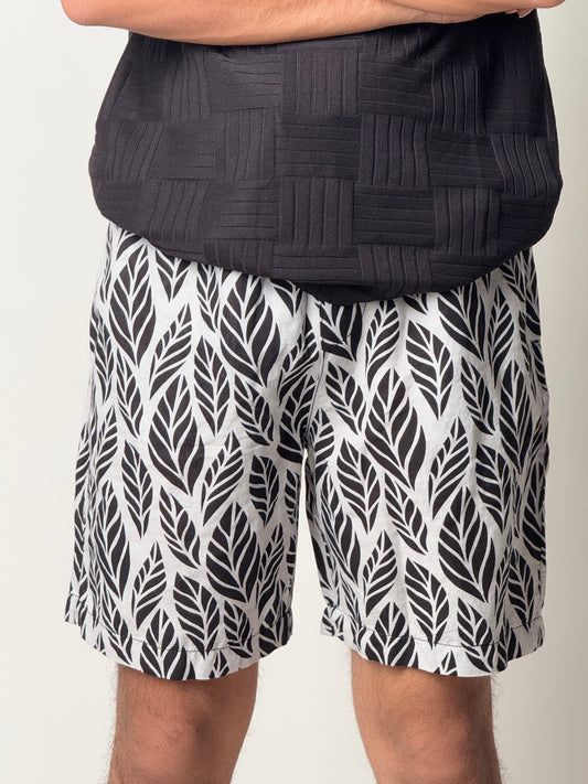 Boxer - Printed Floral White
