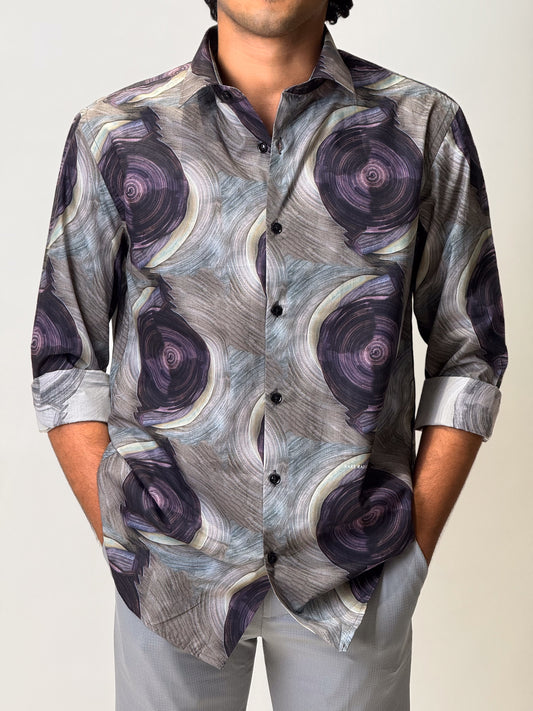 Printed Patterned Shirt - Multicolour