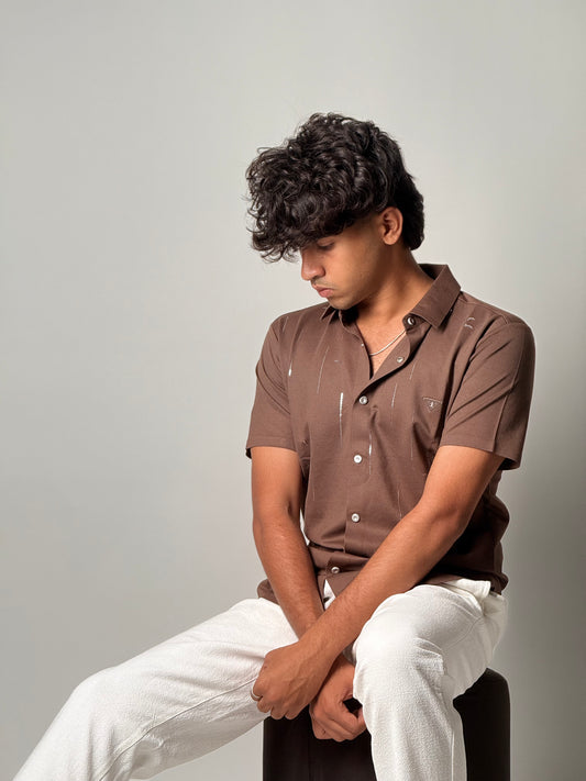 Stitchless Shirt - Brown
