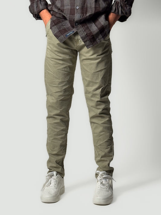 Jean - Olive Green