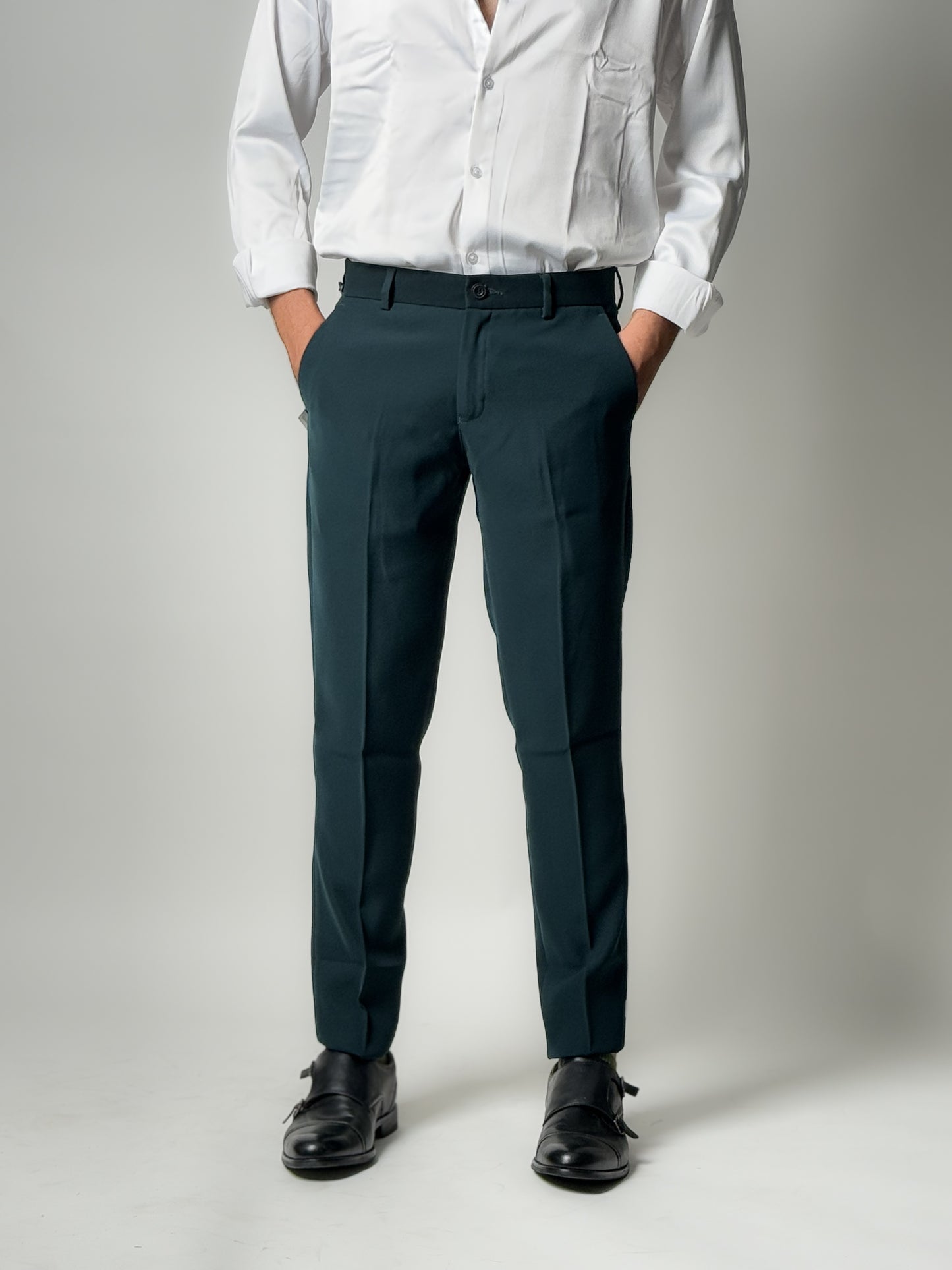 Formal Pant - Teal Green