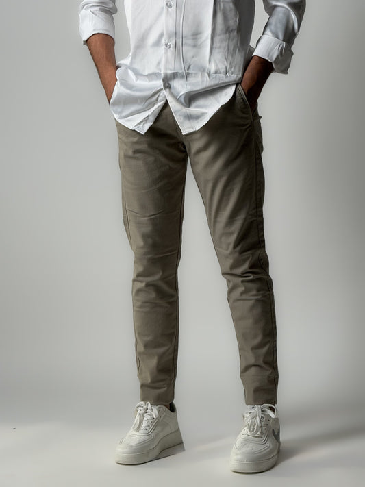 Cotton Pant - Brown
