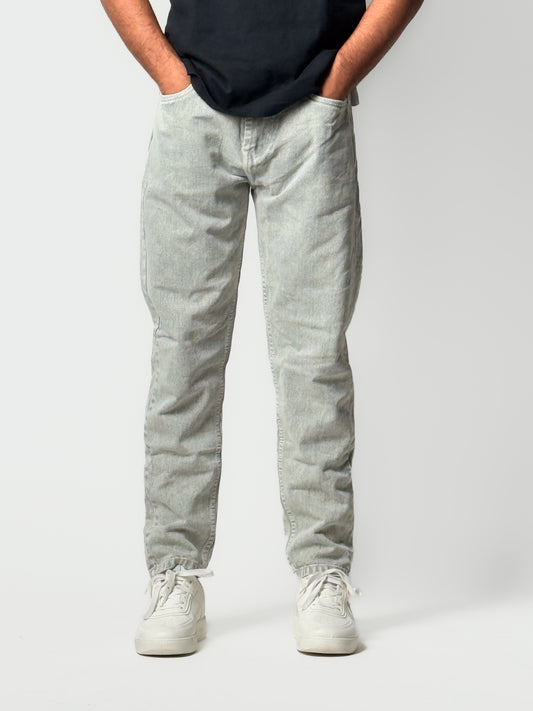 Mom Fit Jean - Grey